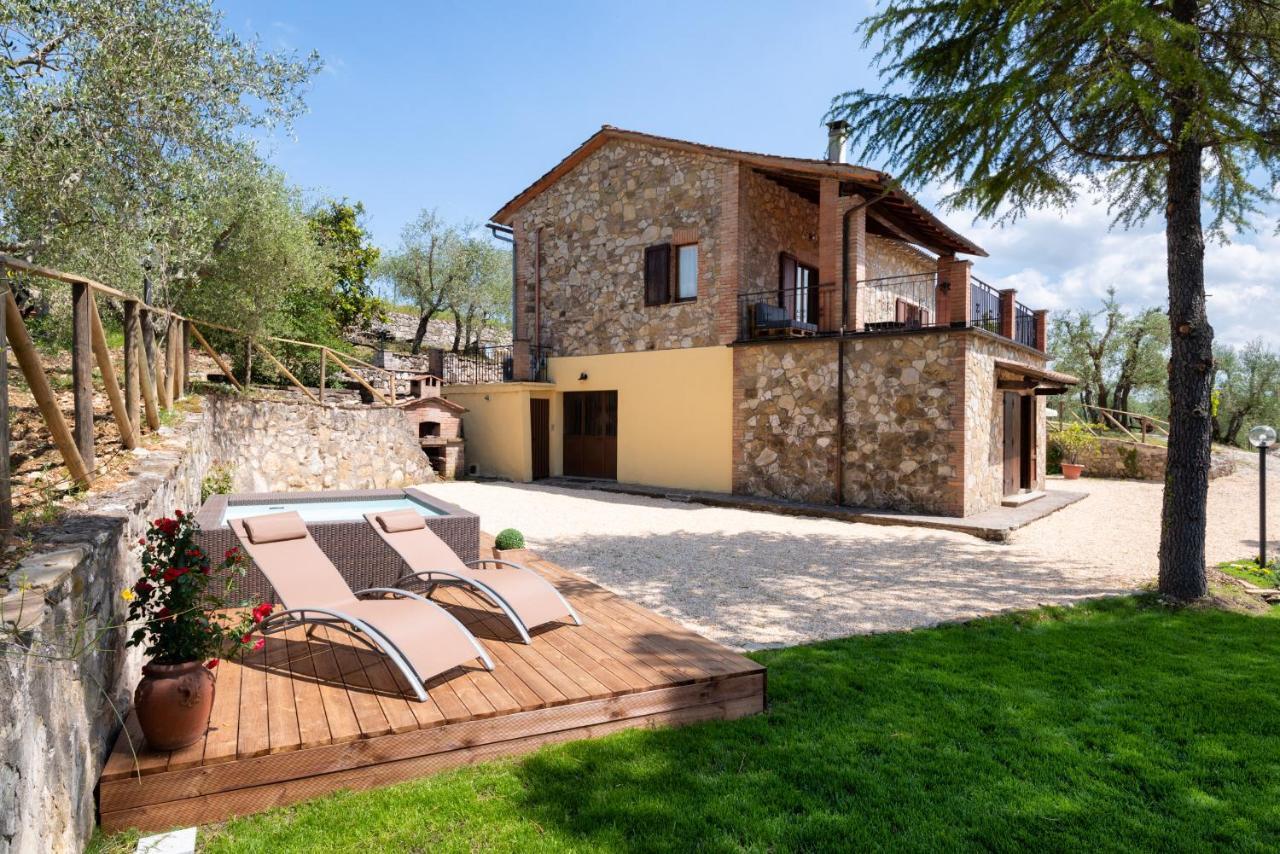 Villa Il Campo Degli Ulivi Ponte A Bozzone Exteriér fotografie